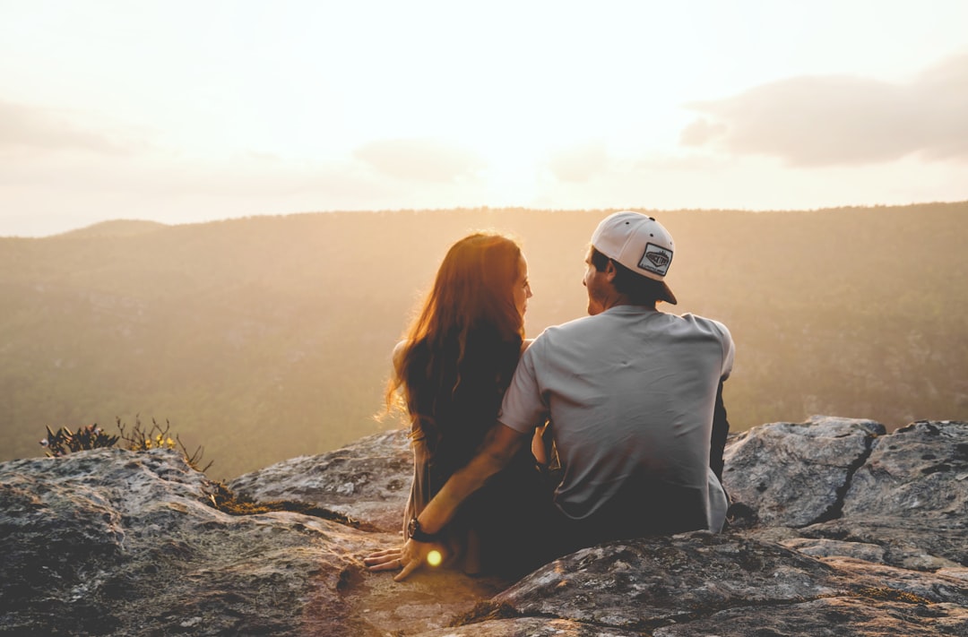 Photo Couple laughing