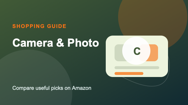 Camera & Photo Amazon buying guide by Sara Warner