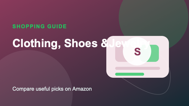 Clothing, Shoes & Jewelry Amazon buying guide by Sara Warner