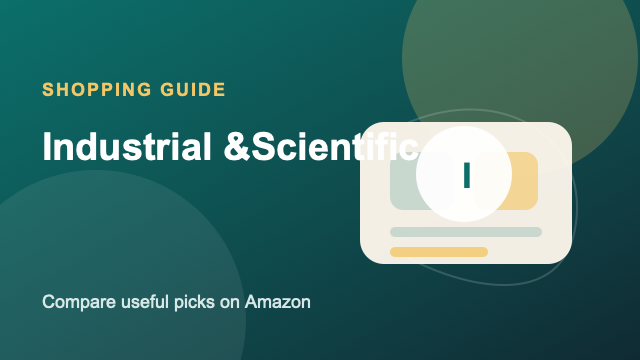 Industrial & Scientific Amazon buying guide by Sara Warner